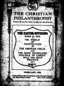 "Christian Philanthropist," Easter 1918