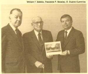 William T. Gibble, Theodore P. Beasley, D. Duane Cummins